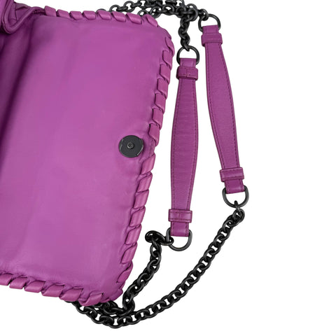Bottega Veneta Nappa Intrecciato Olimpia crossbody bag