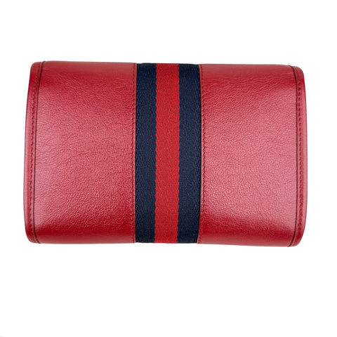 Gucci Red Rajah Leather Crossbody Bag Brown Multiple colors