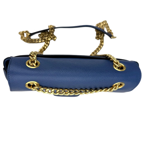 Prada PradaSaffiano Pattina Flap Shoulder Bag