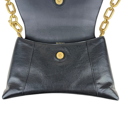 Balenciaga Downtown Black Veau (Calfskin)