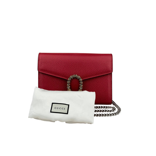 Gucci Dionysus mini leather chain bag