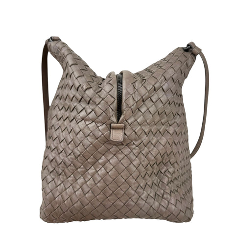 Bottega Veneta Brown Intrecciato Cesta Tote Dark brown