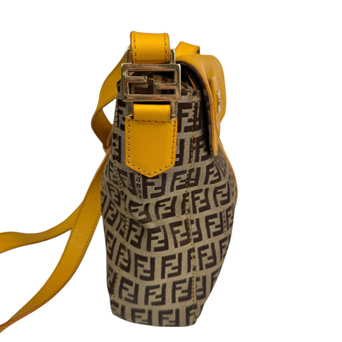 Fendi Zucchino FF Messenger Bag