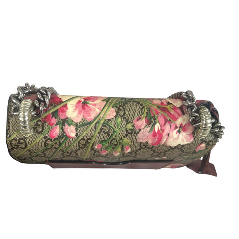 Gucci Supreme Bloom Supreme Padlock Shoulder Bag