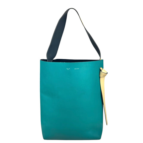 Celine Hobo in Blue Leather