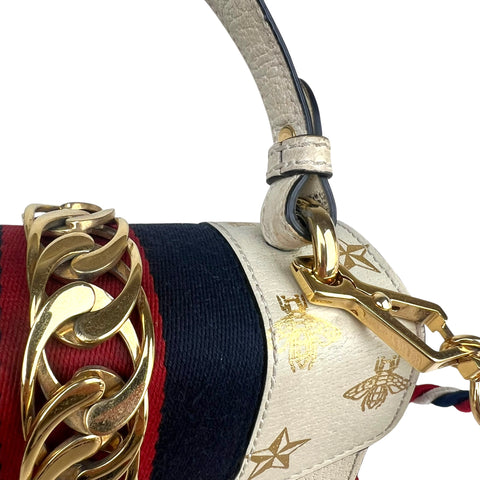 Gucci Sylvie Top Handle leather handbag