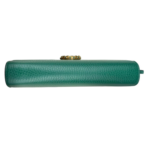Gucci Dionysus Chain Wallet in Green Leather