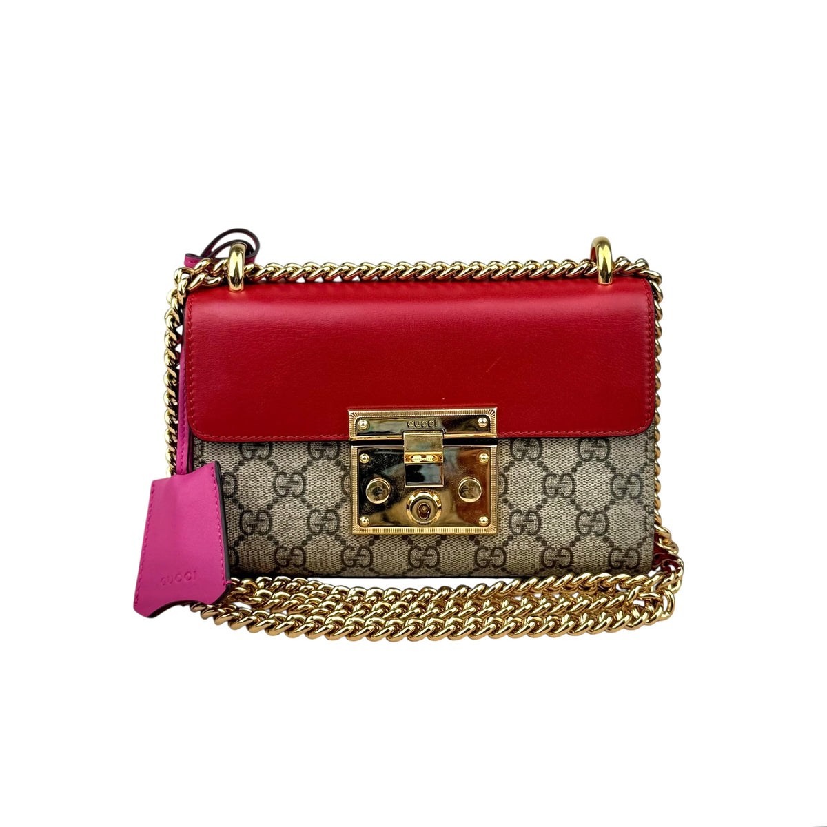 Gucci Padlock Chain Shoulder Crossbody Bag
