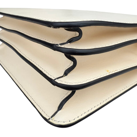 Marni Medium Colorblocked Leather Trunk Shoulder and Crossbody Bag