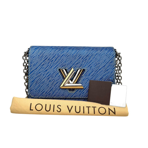 Louis Vuitton Epi Denim Twist MM Shoulder Bag