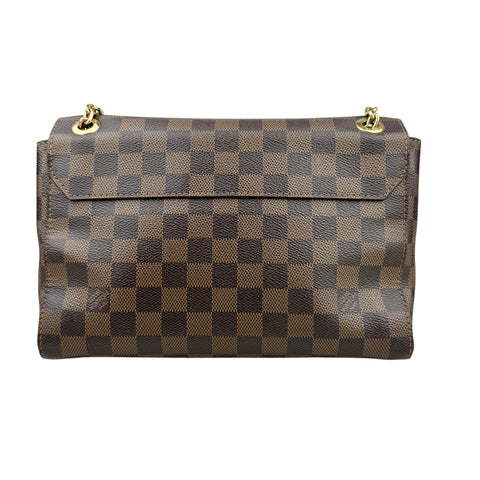 Louis Vuitton Vavin Shoulder Bag PM Black Damier Ebene Canvas