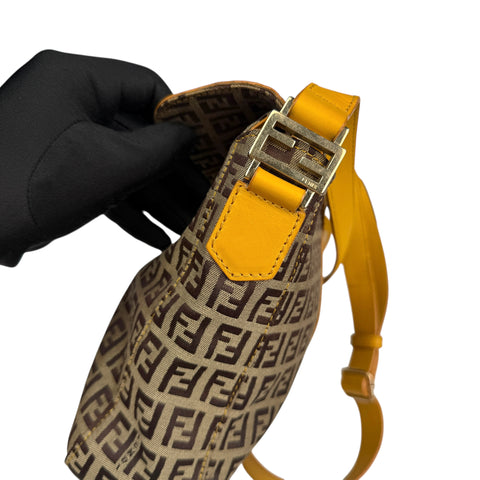 Fendi Zucchino FF Messenger Bag