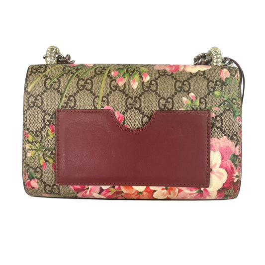 Gucci Supreme Bloom Supreme Padlock Shoulder Bag