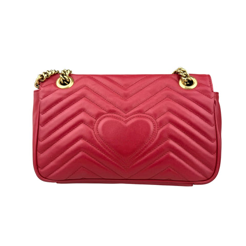 Gucci Marmont Red Shoulder Bag