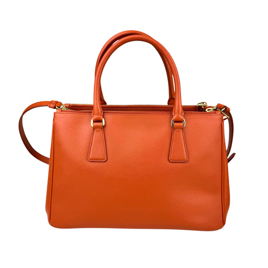 Prada Galleria Saffiano leather bag Orange
