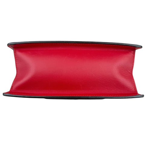 Gucci Sylvie Chain  Mini  Red Leather