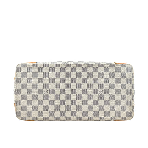 Louis Vuitton handbag hampstead toile damier azur shoulder bag