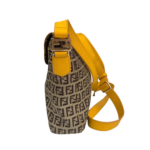 Fendi Zucchino FF Messenger Bag