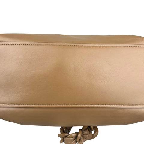 Miu Miu Convertible Resin Chain Tote Leather with Resin Medium