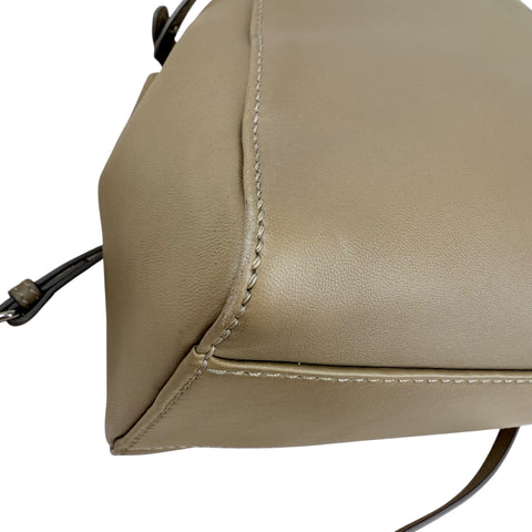 Fendi Peekaboo 2WAY Shoulder Bag Hand Bag Beige