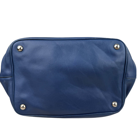 Prada Bags Bucket bags Prada Blue Calfskin Leather Bucket Bag