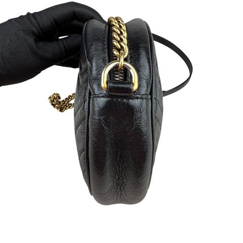 Gucci GG Marmont Mini Round Shoulder Bag