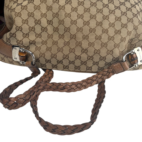 Gucci GG Canvas Bamboo Bar Large