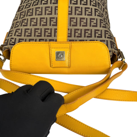 Fendi Zucchino FF Messenger Bag