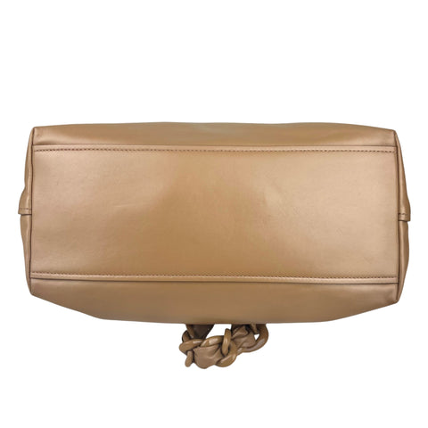 Miu Miu Convertible Resin Chain Tote Leather with Resin Medium
