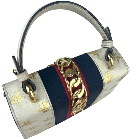 Gucci Sylvie Top Handle leather handbag