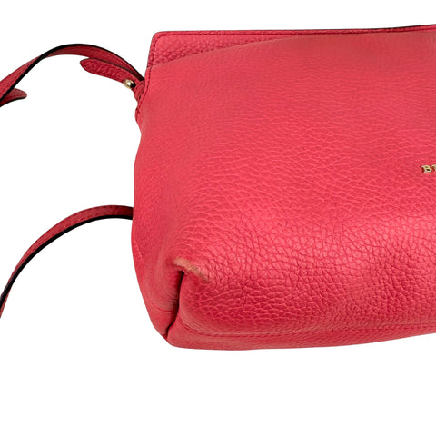 Burberry Leah Crossbody Bag Pebbled Leather Small