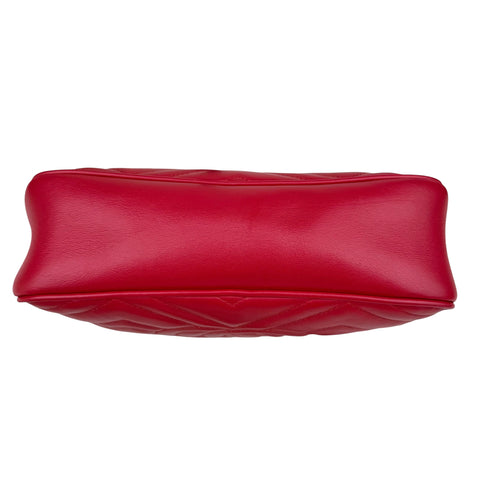 Gucci Red GG Marmont Matelasse Crossbody Bag
