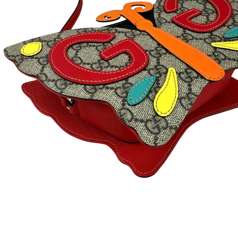 Gucci Butterfly canvas cross-body bag