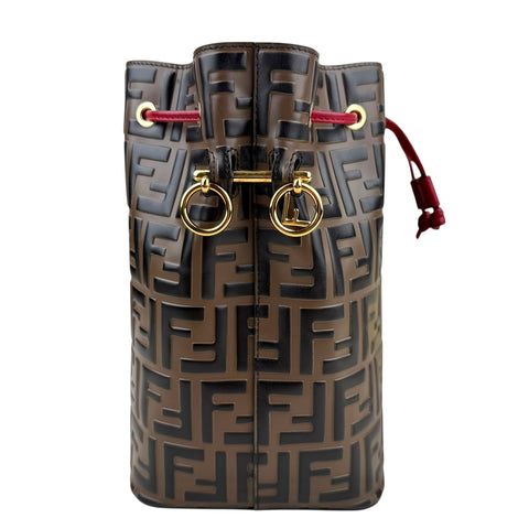 Fendi Mini Zucca Mon Tresor Bucket Bag