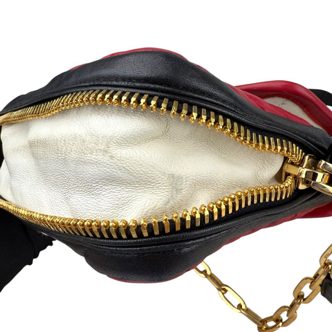 Miu Miu Confidential napa Biker bag