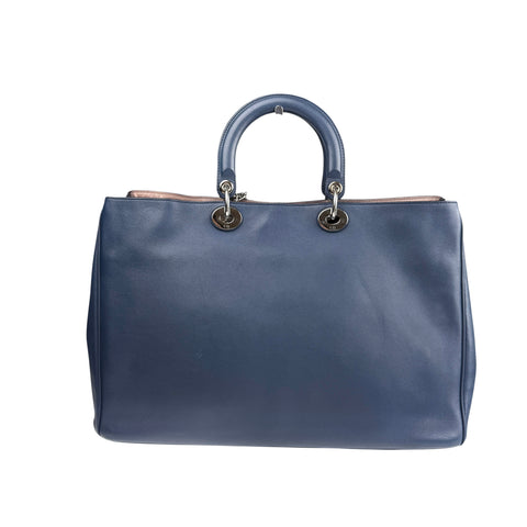Dior Calfskin Diorissimo Medium Blue