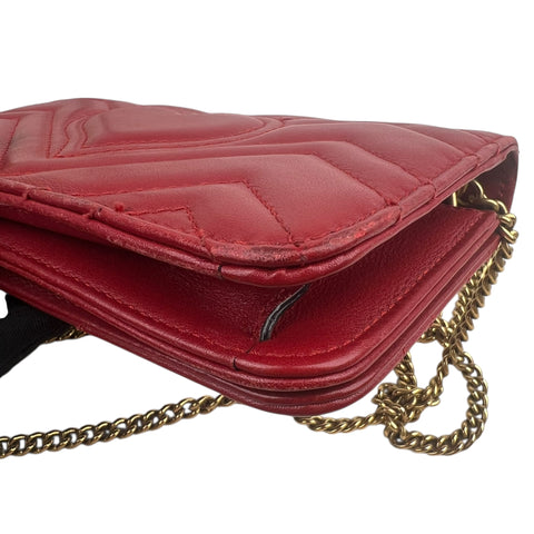 Gucci GG Marmont Mini Shoulder Crossbody Bag