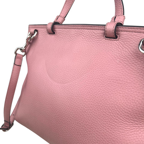 Gucci Bamboo Daily Top Handle leather handbag Daily Medium