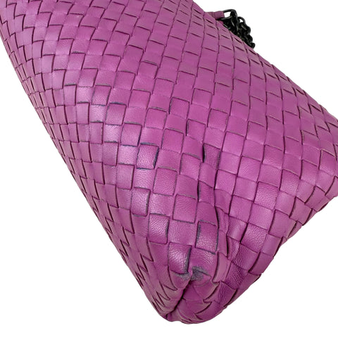 Bottega Veneta Nappa Intrecciato Olimpia crossbody bag