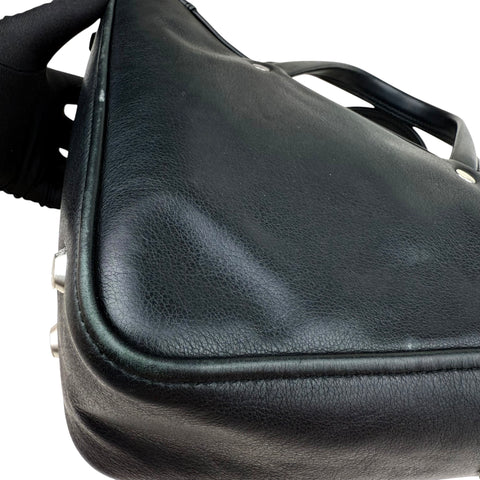 Balenciaga Triangle Leather Handbag with Logo