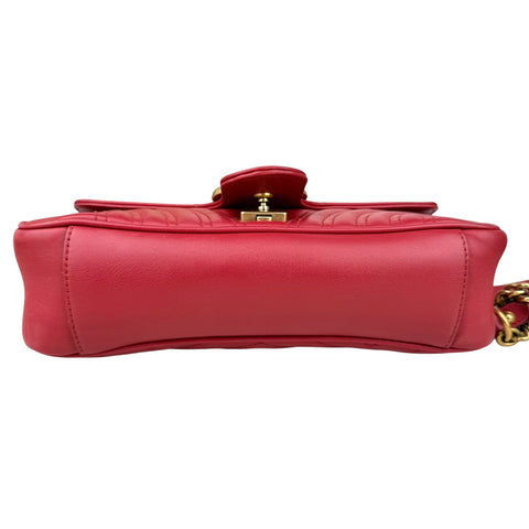 Gucci Marmont Red Shoulder Bag