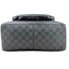Pre-owned louis-vuitton-damier-graphite-josh-backpack-black-front