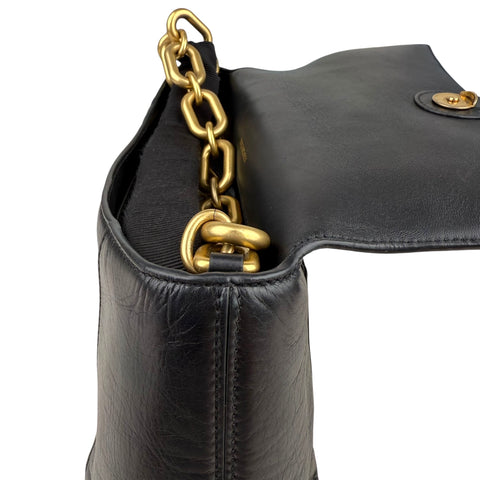 Balenciaga Downtown Black Veau (Calfskin)