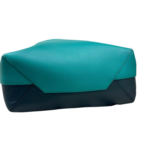 Celine Hobo in Blue Leather