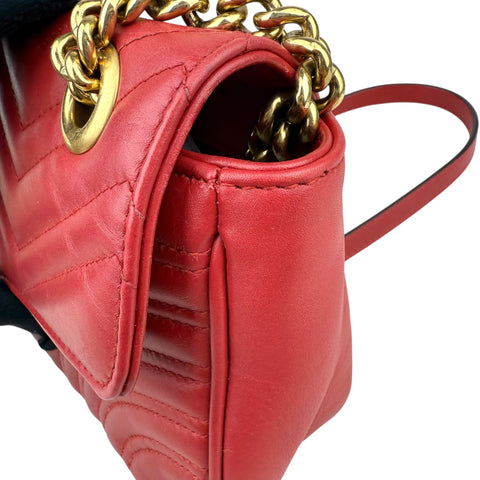 Gucci Marmont Red Shoulder Bag
