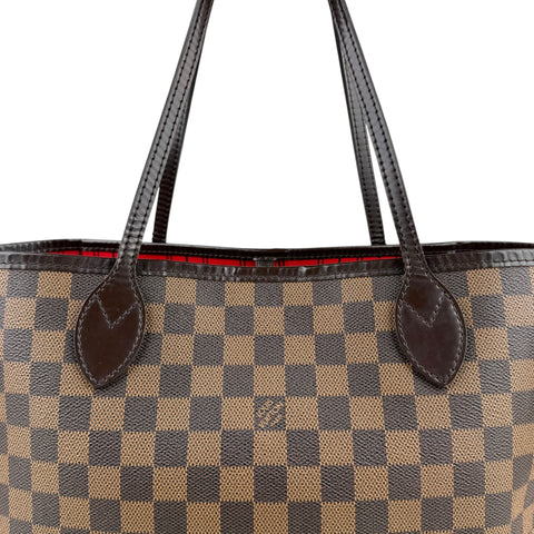 Louis Vuitton Neverfull MM in Damier Ebene Canvas