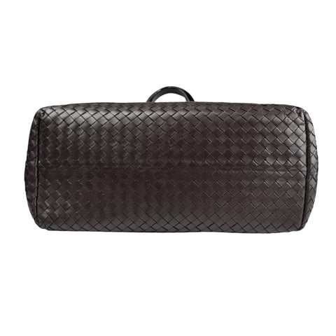 Bottega Veneta  Nappa Intrecciato Belted tote bag Brown