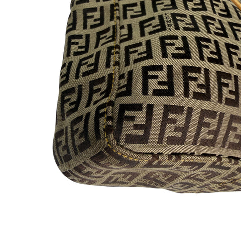 Fendi Zucchino FF Messenger Bag