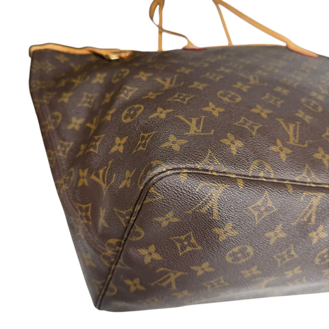Louis Vuitton Neverfull Tote Bag Monogram Brown