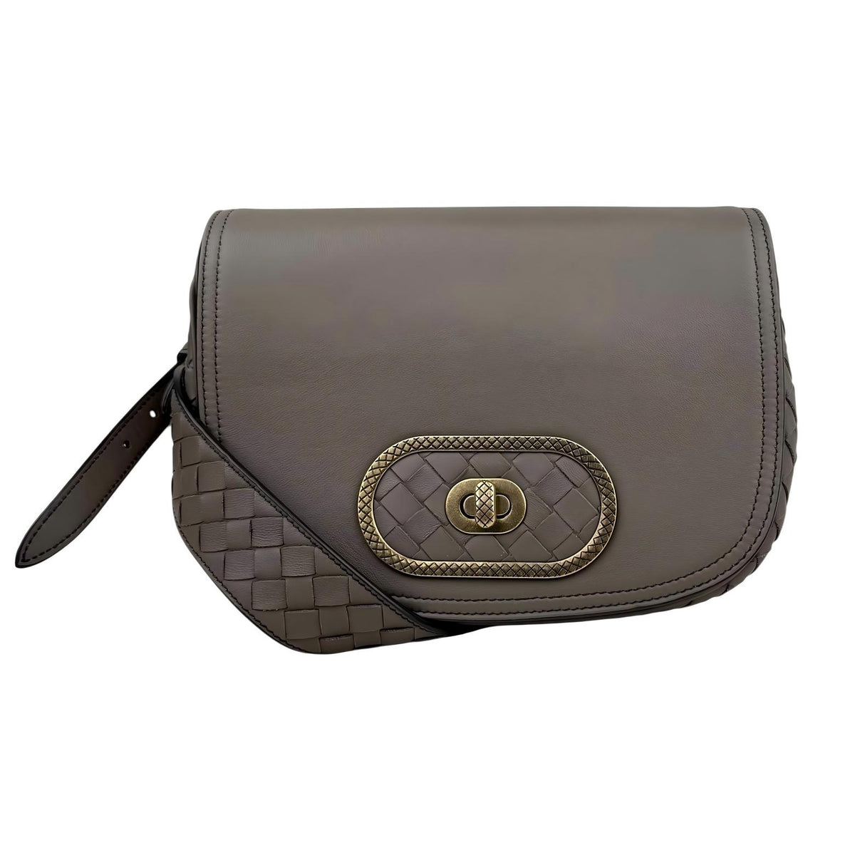 Bottega Veneta Luna Saddle Crossbody Bag